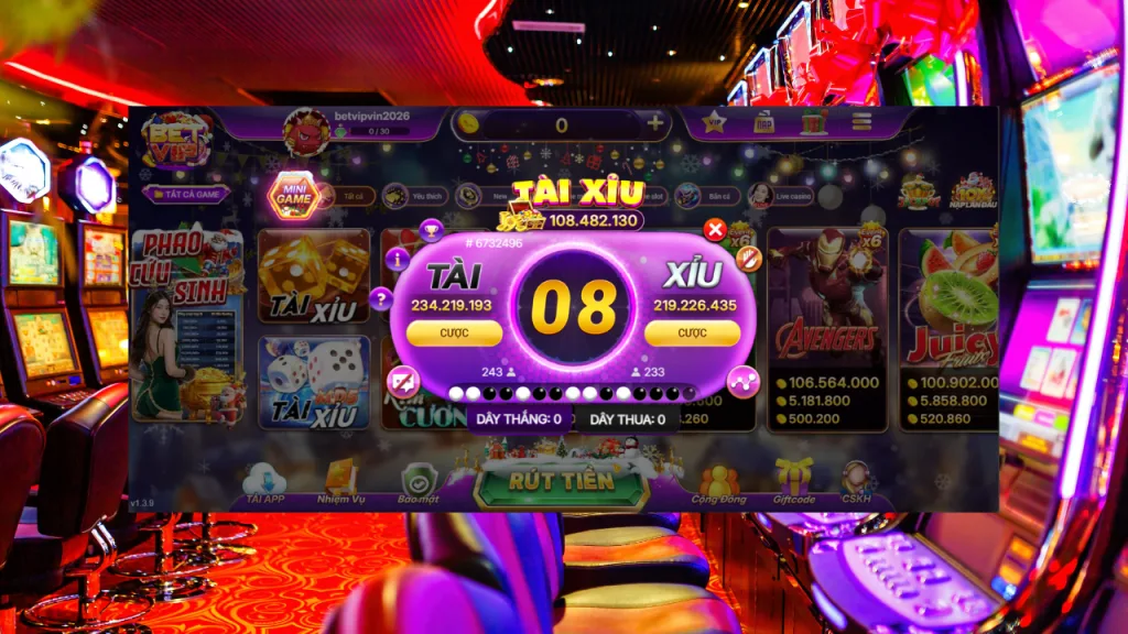 Game Tài Xỉu Betvip